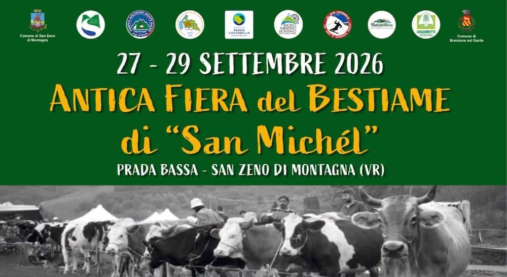 Antica Fiera del Bestiame a San Zeno di Montagna 2026