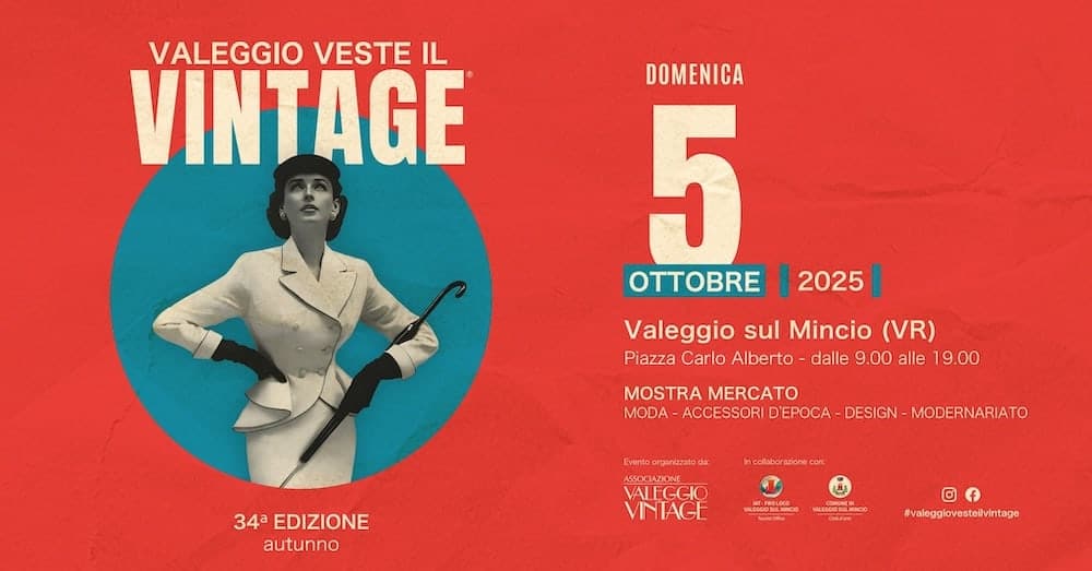 valeggio veste il vintage