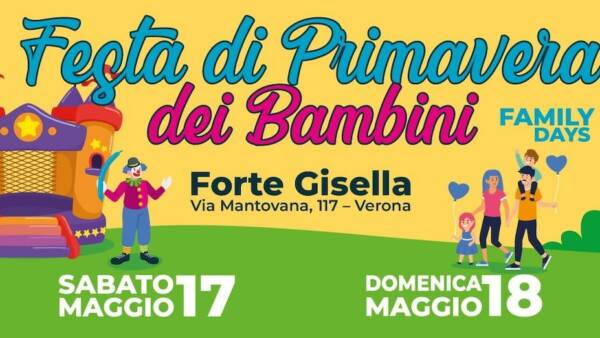 Festa di Primavera dei Bambini a Forte Gisella
