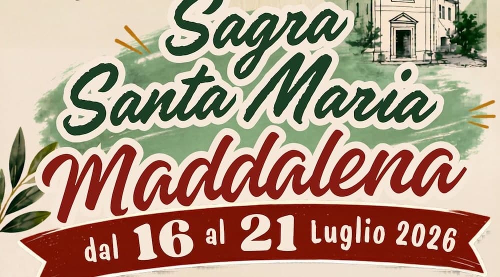 sagra santa maria maddalena castelcerino 2026