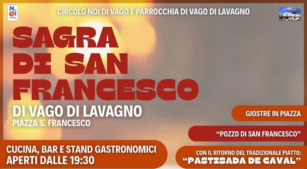sagra san francesco vago lavagno