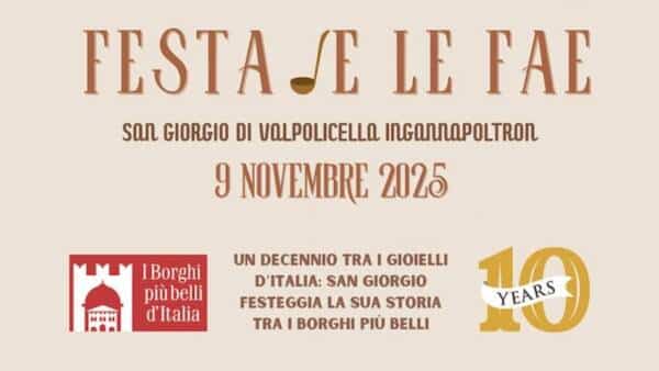 “Festa de le Fae” a San Giorgio Ingannapoltron