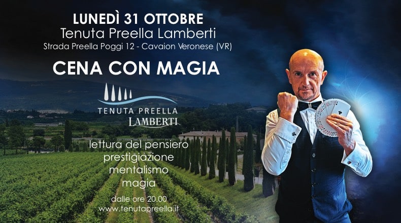 Cena con Magia - Serate Enogastronomiche a Verona