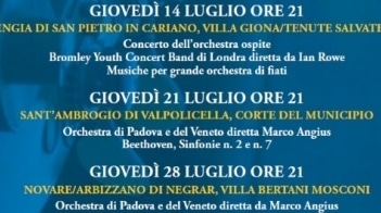 Musica in villa 2016 - Concerti a Verona