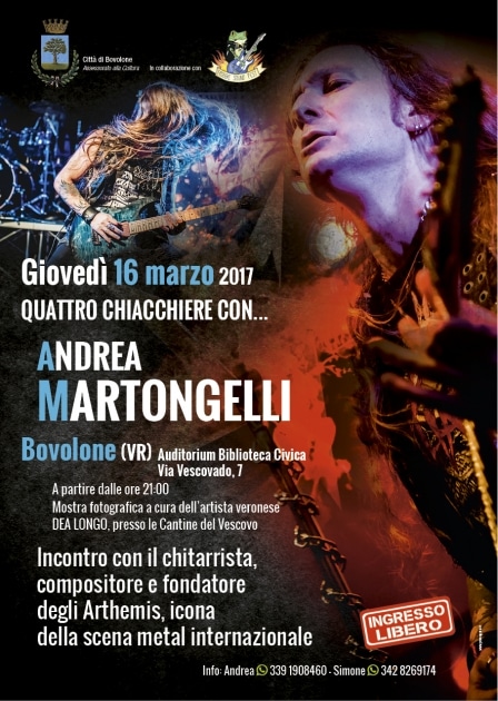 Quattro chiacchiere con... Andrea Martongelli - Concerti a Verona