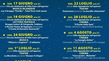 Sere d estate a Colognola - Concerti a Verona