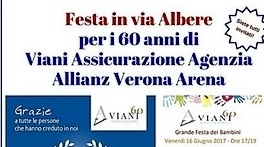 60 anni di Viani Assicurazione Agenzia Allianz Verona Arena - Feste a Verona