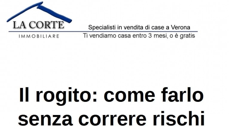 Il rogito: come farlo senza correre rischi con La Corte Immobiliare - Corsi a Verona