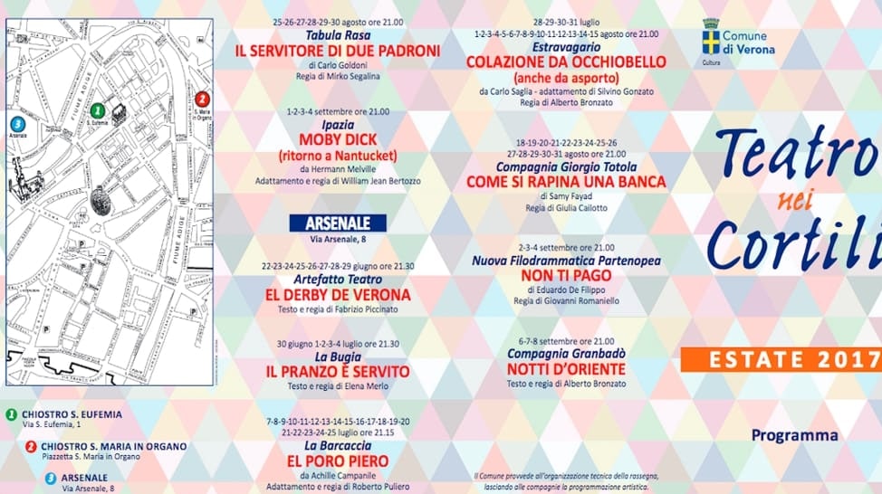 Teatro nei Cortili 2017 - Teatro a Verona