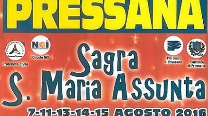 Sagra di Santa Maria Assunta a Pressana - Sagre e Manifestazioni a Verona