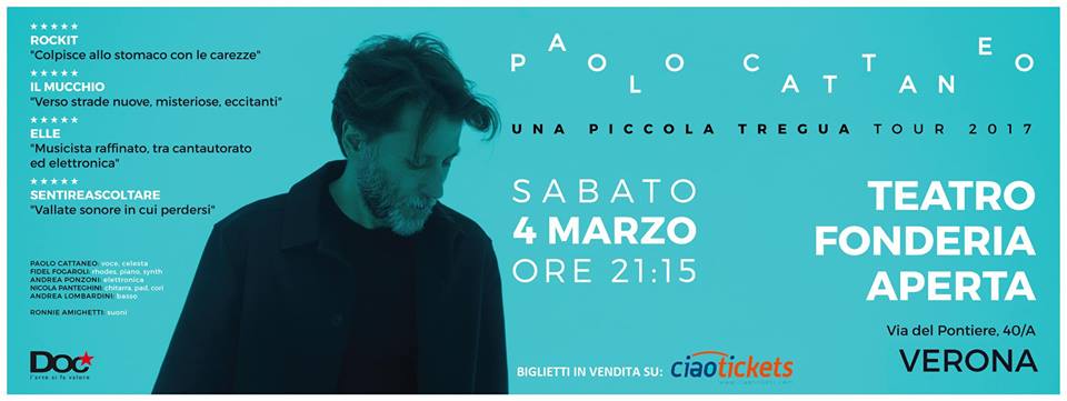 Paolo Cattaneo in concerto a Verona - Concerti a Verona