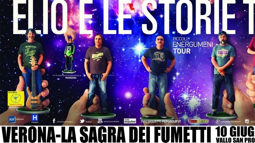 Elio e le Storie Tese alla Sagra dei Fumetti - Concerti a Verona