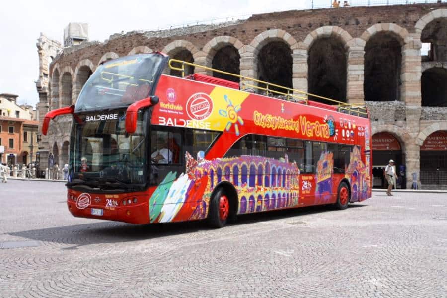 City Sightseeing Verona scoprire Verona in bus cittadiverona.it