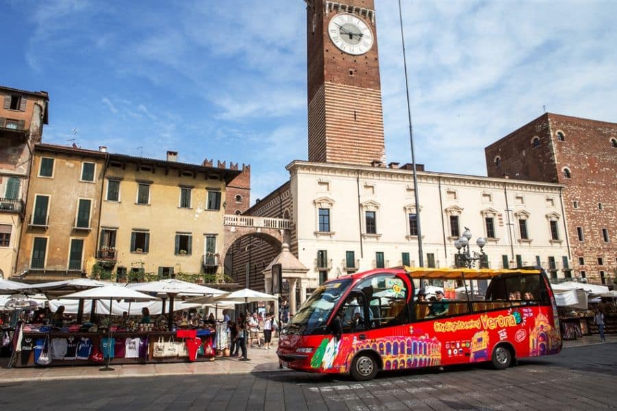 City Sightseeing Verona Piazza Erbe