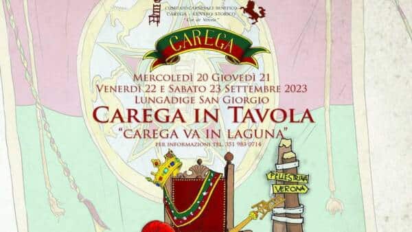 “Carega in Tavola” con musica, divertimento e piatti della tradizione veronese