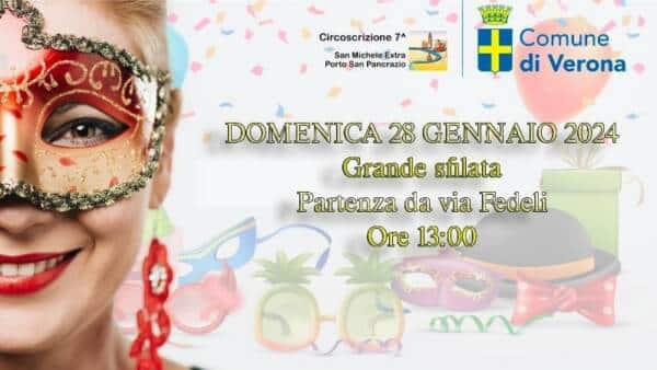 Tradizionale sfilata delle maschere per le vie del Quartiere di San Michele