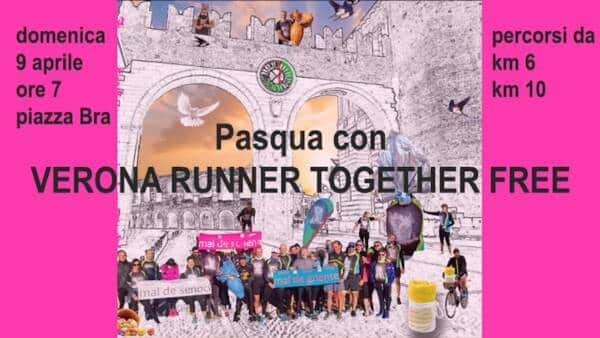 Pasqua con “Verona runner together free”