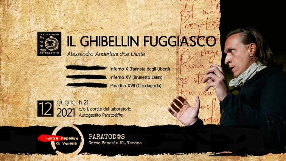 Il Ghibellin Fuggiasco. Alessandro Anderloni dice Dante