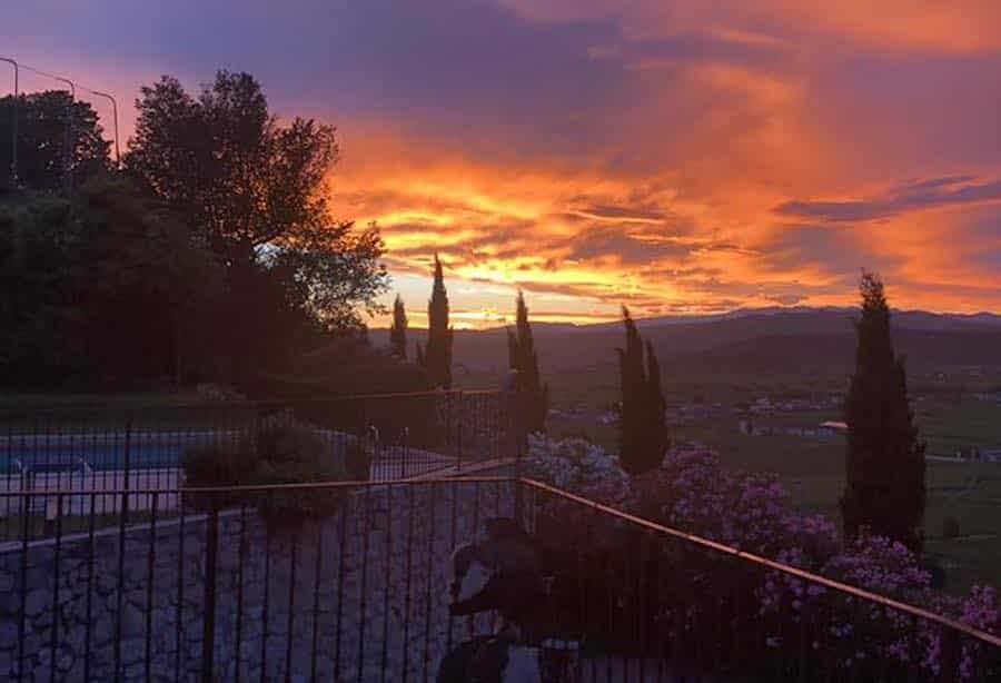 tramonto Villa Aldegheri