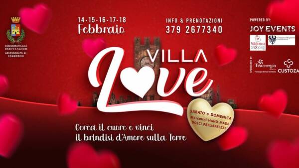 “Villalove”, il San Valentino a Villafranca