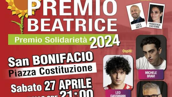 Premio Beatrice Premio Solidarietà 2024