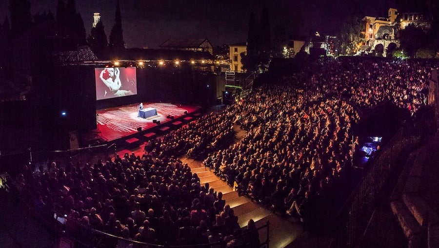 Il Teatro Romano di Verona, una delle location del Festival della Bellezza