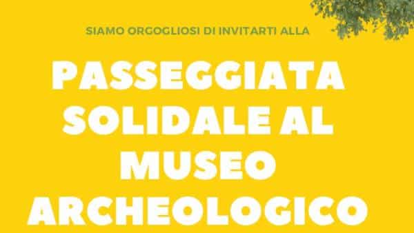 Passeggiata solidale al Museo Archeologico