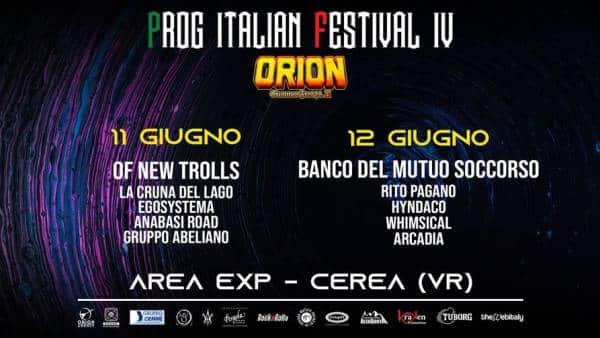 Prog Italian Festival all’Area Exp di Cerea