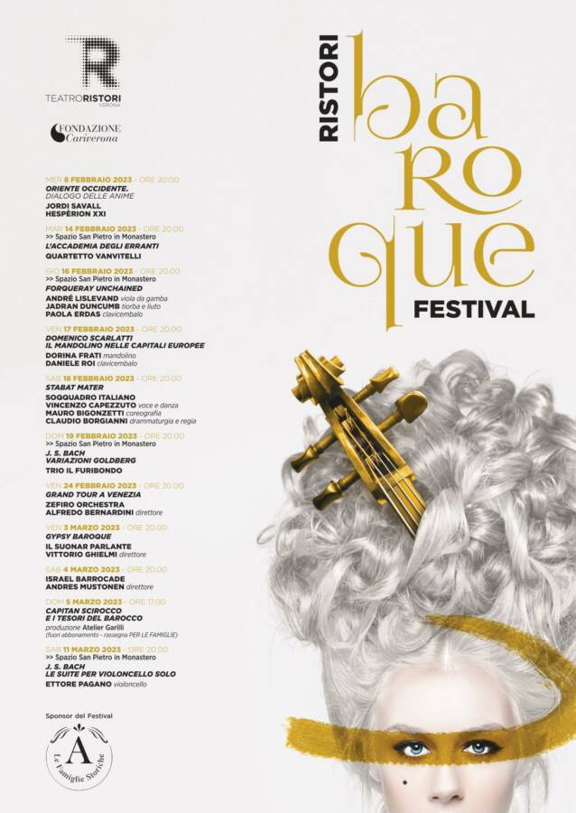 La locandina “Ristori Baroque Festival”