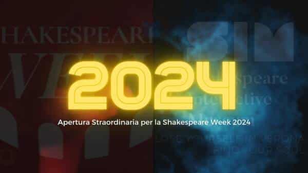 Shakespeare Interactive Museum apre per la “Shakespeare Week 2024”