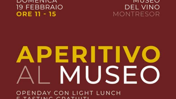 “Aperitivo al Museo”: openday con light lunch e tasting gratuiti