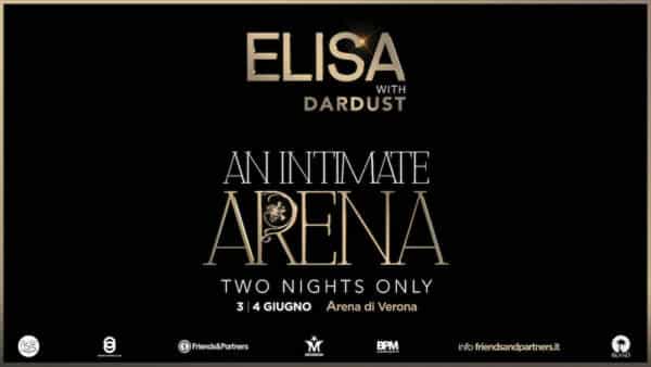 Elisa e Dardust insieme Arena di Verona