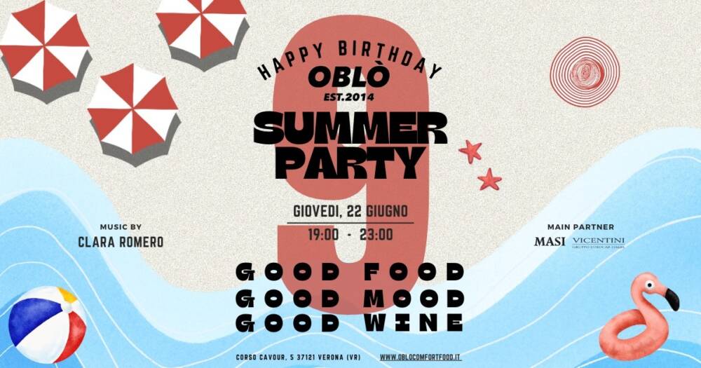 Oblò summer party