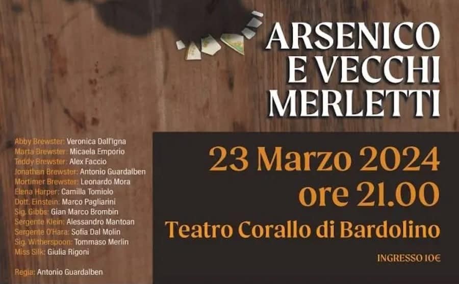 Corallo Arsenico e vecchi merletti