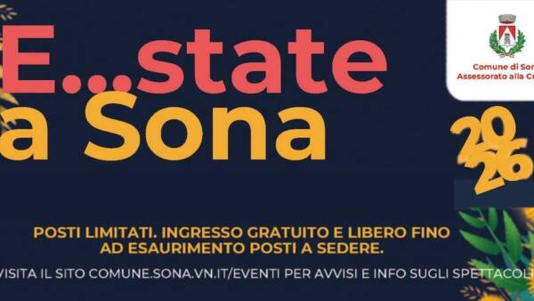 Rassegna culturale “E… State a Sona”