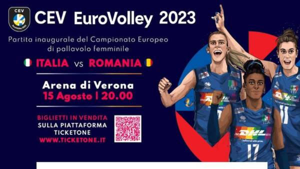 Europeo di Volley all’Arena di Verona