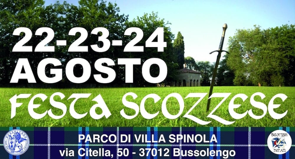 festa scozzese villa spinola
