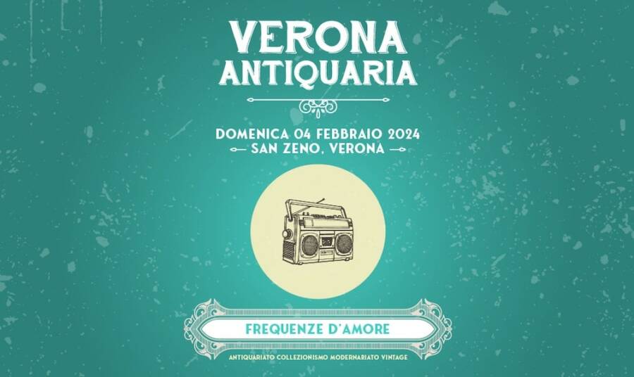 Mercatino dell’Antiquariato a Verona in piazza San Zeno