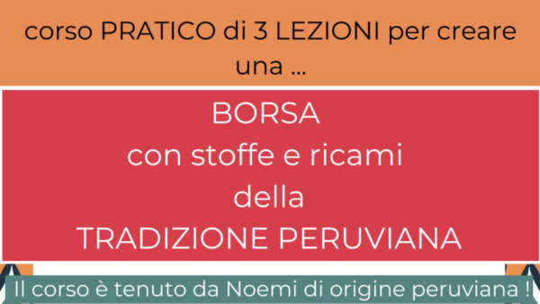 Corso di Borse Peruviane