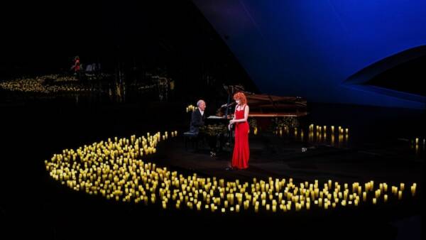 Fiorella Mannoia e Danilo Rea in “Luce”