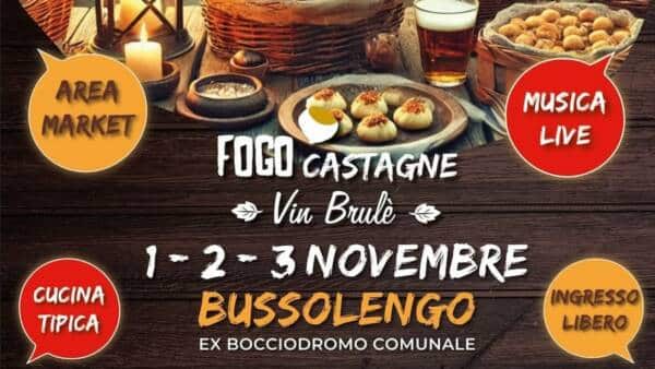 “Fogo, Castagne e Vin Brulè” a Bussolengo