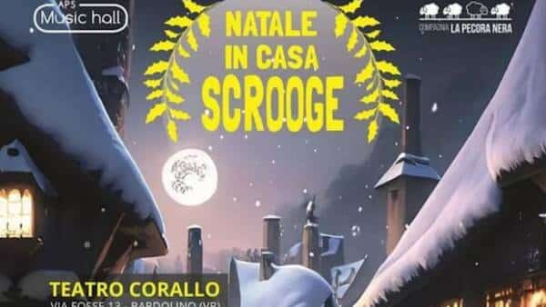 “Natale in casa Scrooge” al Teatro Corallo
