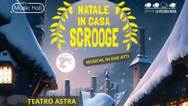 “Natale in casa Scrooge” al Teatro Astra