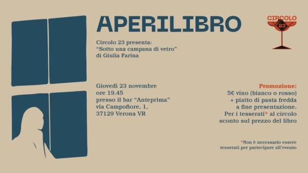 Circolo 23 presenta “Sotto una campana di vetro” di Giulia Farina