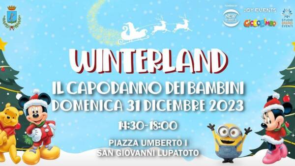 Winterland, il capodanno dei bambini