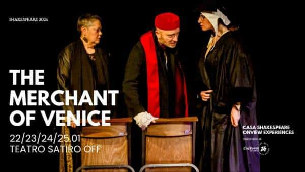 The Merchant of Venice inaugura Shakespeare 2026 al Teatro Satiro OFF