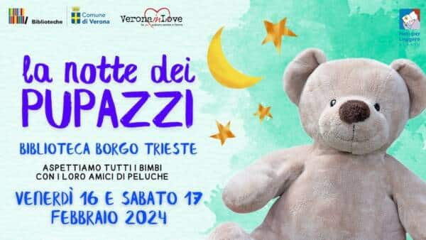 La notte dei pupazzi in Biblioteca Borgo Trieste