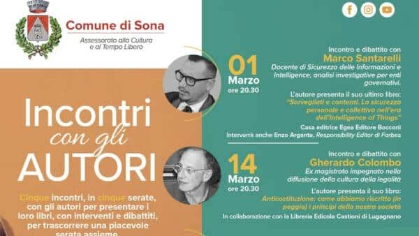 Rassegna di incontri con gli autori a Sona