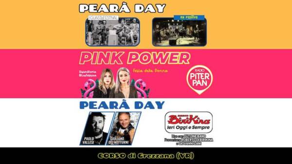 Pearà Days e Pink Power Party a Corso di Grezzana