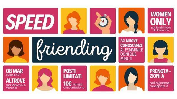 Speed Friending “Connessioni al Femminile”